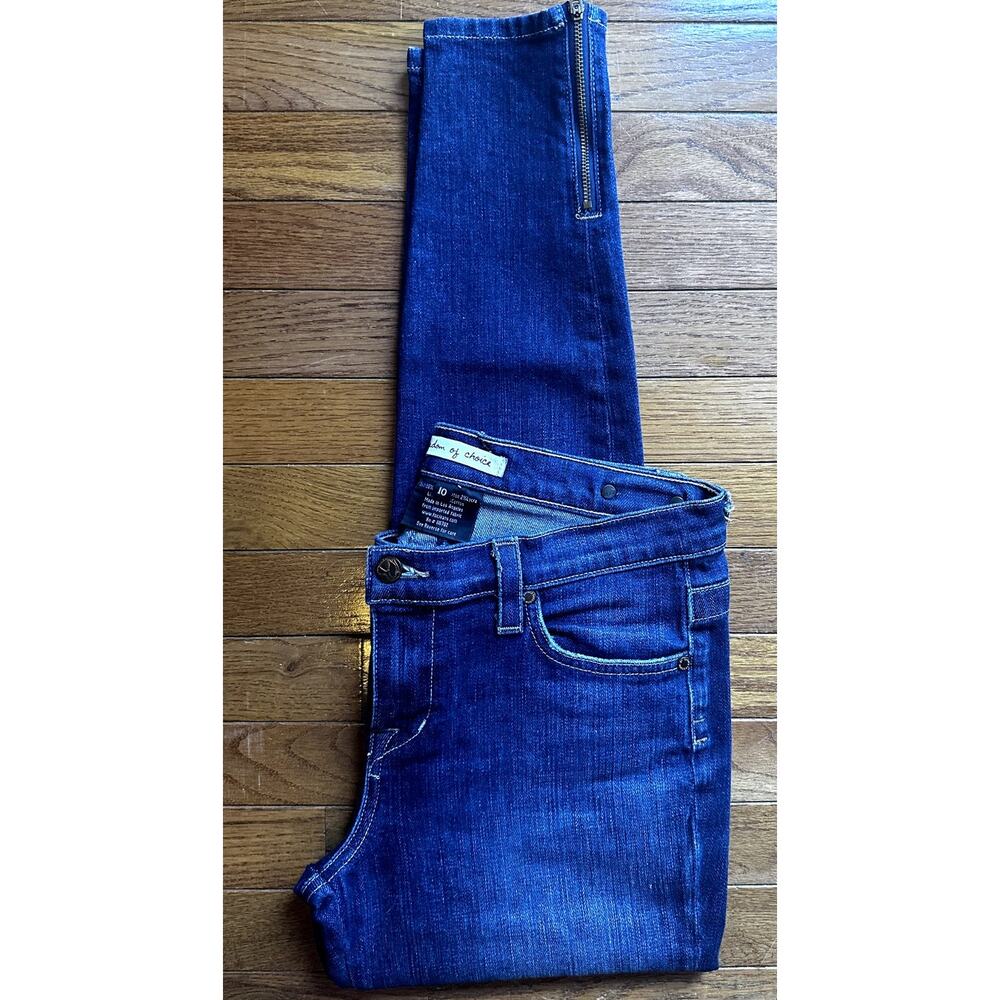 Freedom of Choice Skinny Jeans Size 10 zip ankle Anthropologie